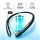thumbnail image 2 of Auriculares ZHAOGE inalámbricos con banda para el cuello Bluetooth IPX5 negro, 2 of 7