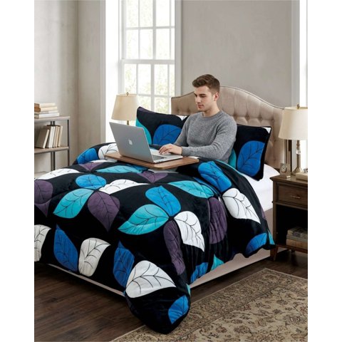 Myl Todo Hogar - Plumón Térmico 2 Plazas Plush Y Chiporro Extra Cálido Invierno