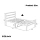 thumbnail image 3 of Metal Platform Bed frame with Headboard, Sturdy Metal Frame, No Box Spring Needed(Twin), 3 of 3