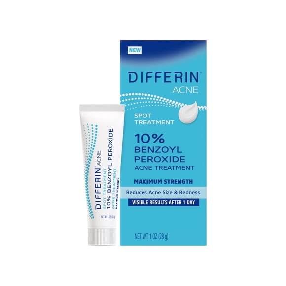 Tratamiento localizado Differin Acne con peróxido de benzoilo al 10%, 30 ml