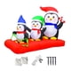 thumbnail image 4 of Pingüino Navidad Inflable Decoraciones Césped Hogar Al Aire Libre Iluminar Pingüino, 4 of 4
