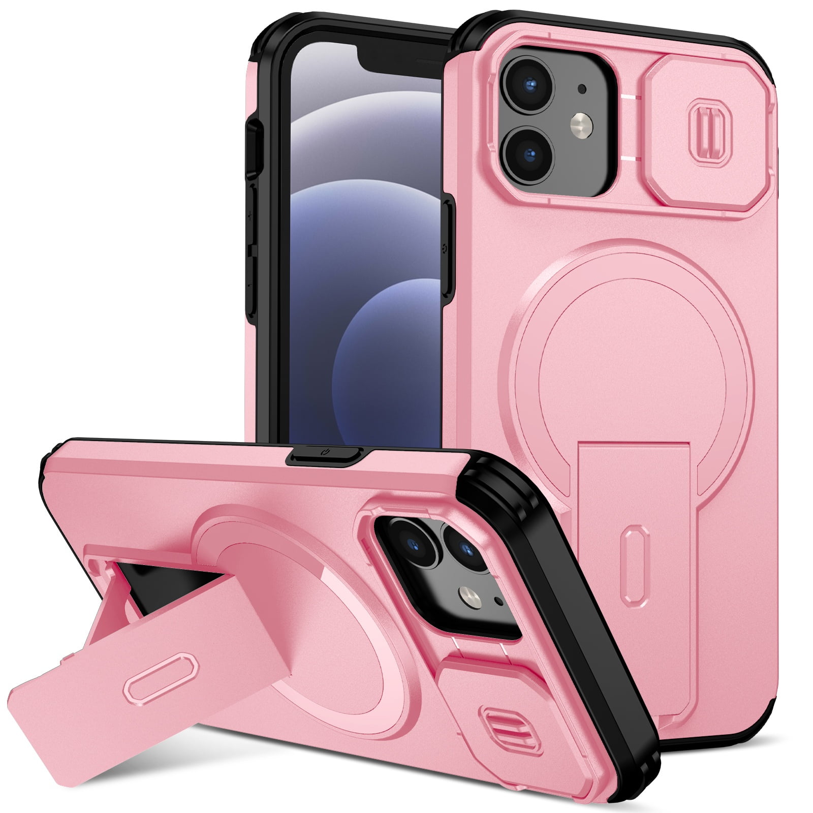 Funda Foxdock Para Iphone 12/12 Pro – Magnética Antigolpes Con Soporte Y Protección Doble