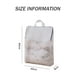thumbnail image 4 of Bolsa de lavandería de malla fina con diseño de panal, 2 unidades, con cremallera, asa, abertura extragrande y diseño de expansión lateral. Ideal para productos de bebé, toallitas limpiadoras faciales, 4 of 5