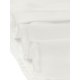 thumbnail image 5 of INSPIRE CHIC Blusas de Oficina sin Mangas con Pliegues en el Frente y Cuello en V para Mujer L Blanco, 5 of 6