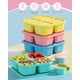 thumbnail image 2 of Set de cajas para snacks Canfanni con 4 compartimentos, apilables y libres de BPA, 2 of 7