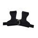 thumbnail image 3 of Guantes De Gimnasio Con Acolchado Grueso Y Cinturón De Pesas Multiusos Para Gimnasia, Color Negro, 3 of 5