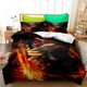 thumbnail image 1 of Cartoon-on Ani-me Du-vet Cove-r Bedding Jujutsu -Kaisen -3 Piece- SetBed- Duvet Cove-r with-Pillo-wcases Su-per Soft Duvet Co-ver with-Pillo-wcases, 1 of 5