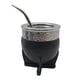 thumbnail image 2 of Mate Imperial con Cuero Acero Inoxidable y Virola De Alpaca negro Negro Clasico, 2 of 4
