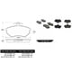 thumbnail image 2 of Pastillas Freno para auto Volkswagen Polo Variant 1994-2003 Delantero, 2 of 4