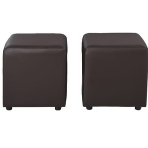 Bodevir - Set Pouf Cali 1C Pu 30 Chocolate
