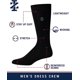 thumbnail image 3 of Calcetines de vestir IZOD ligeros que absorben la humedad, paquete de 14 unidades, para hombre, 3 of 6