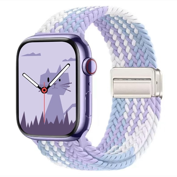 Correa Yaber Solo Loop violeta 44/45/46/49 mm para Apple Watch