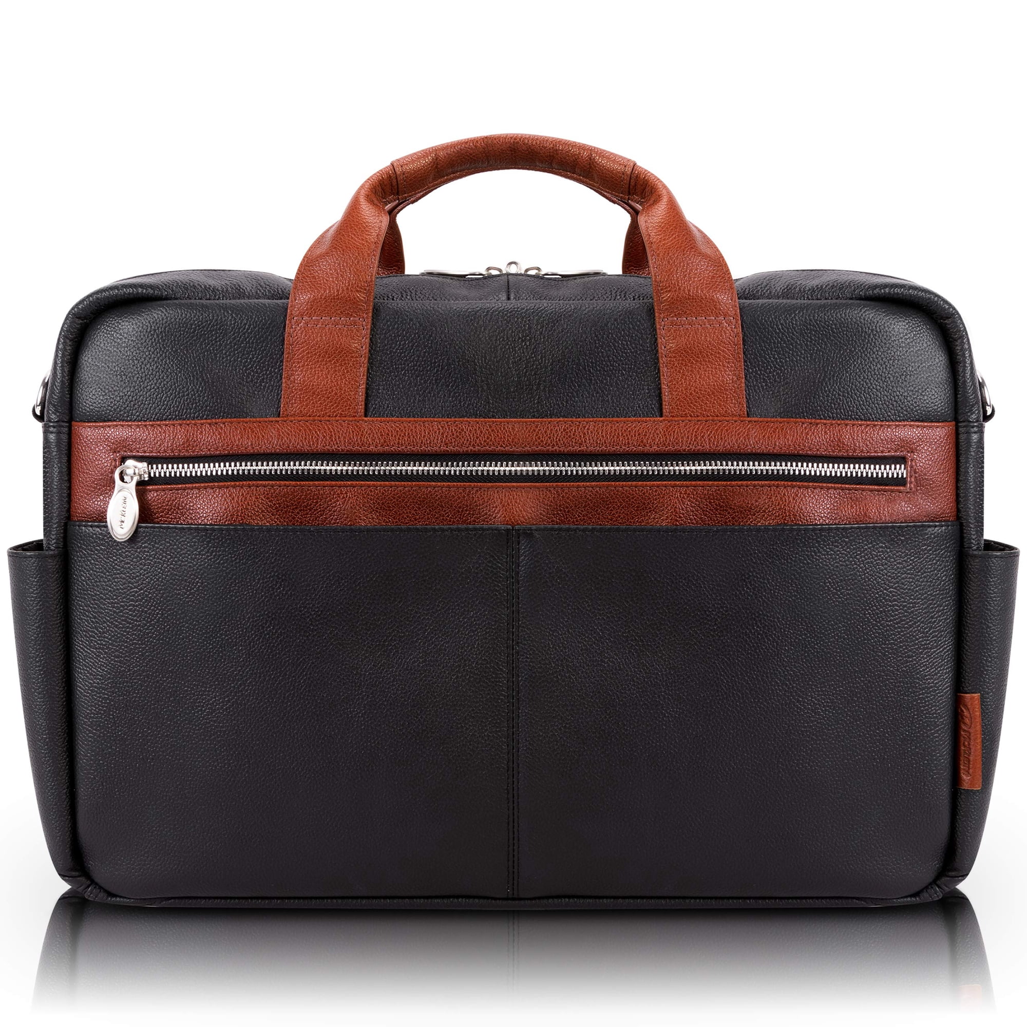 Maletín Mckleinusa Southport De Piel De Becerro Granulada