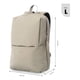 thumbnail image 3 of Mochila Ejecutivo Porta Pc 14  Vania Café, 3 of 6