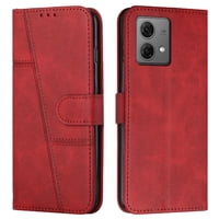 Funda Flip Para Foxdock Moto G84 – Carcasa Delgada Y Resistente A Impactos Con Soporte Para Uso Diario Y Profesional