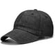 thumbnail image 1 of Gorra de béisbol lavada, de algodón vaquero desgastado, ajustable, estilo polo, unisex, 1 of 7