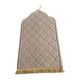 thumbnail image 4 of Tapete De Oración Portátil Alfombra De Suelo Coleccionable Alfombras Para Cafe Bar Interior Beige Amarillo, 4 of 5