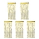 thumbnail image 4 of 5x Cortinas De Fondo Con Flecos De Aluminio Cortinas De Oropel De Corazón 1MX2M Fondo Con Flecos Dorado, 4 of 5