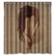 thumbnail image 1 of Cortina de ducha de mujer sexy con ganchos, tamaño 60 x 72 pulgadas, 1 of 3