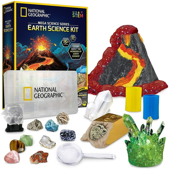 Kit nacional de ciencias de la Tierra Geografica - Mas de 15