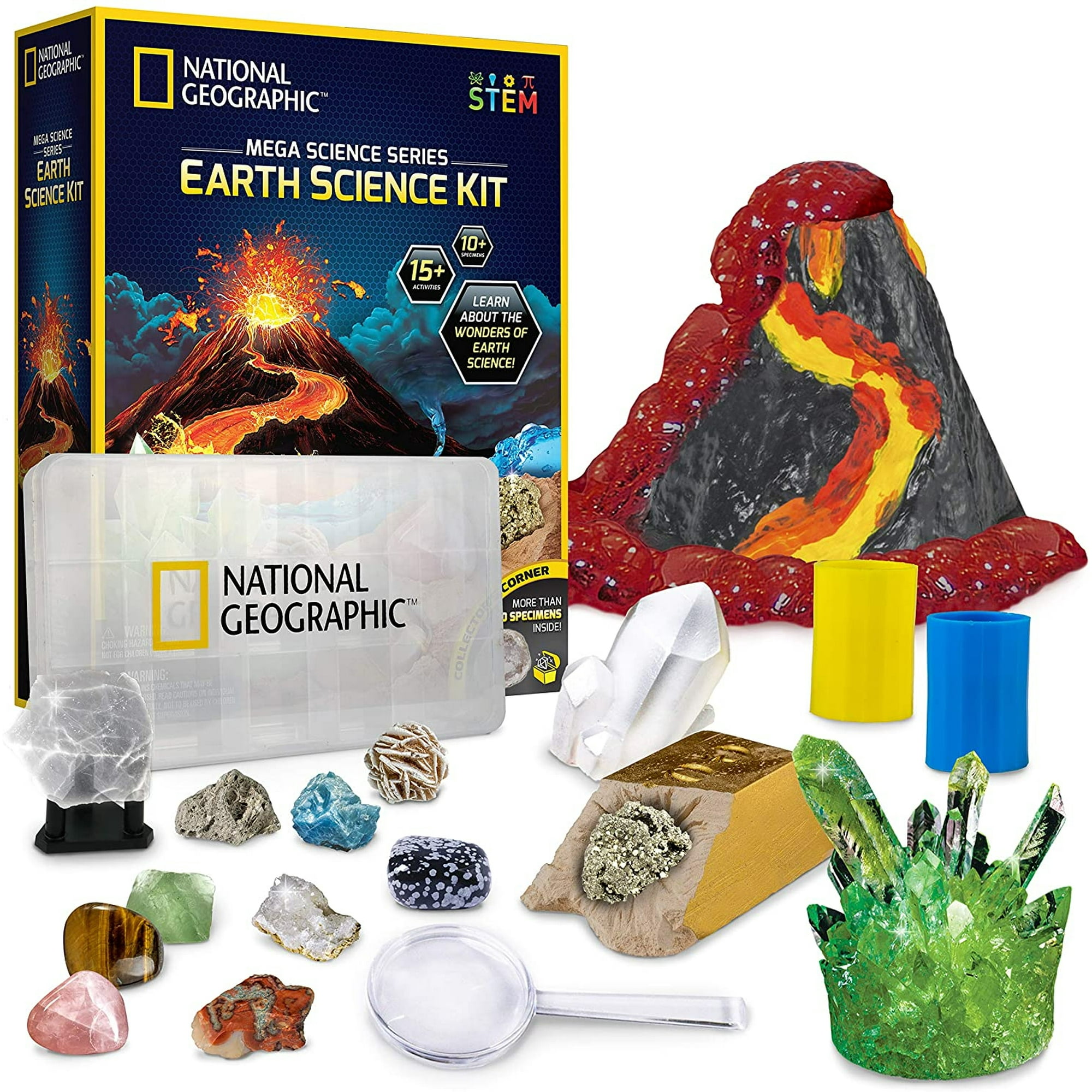 National Geographic - Kit Nacional De Ciencias De La Tierra Geografica - Mas De 15