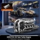 thumbnail image 2 of Kit de Modelo del Motor Mould King V8 Twin Turbo con Motor para Adultos, 2 of 7