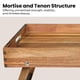 thumbnail image 4 of Bandeja plegable Taxenxar extra grande de madera de acacia, 4 of 7