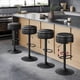 thumbnail image 1 of Set de 4 taburetes de bar VASAGLE EKHO giratorios 360° y ajustables, 1 of 6