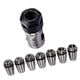 thumbnail image 1 of 8pcs ER11 Spring Collet Set para fresado CNC herramienta de grabado de la herramienta, 1 of 5