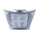 thumbnail image 1 of Estatua De Yuan Bao, Soporte Para Palillos De Dientes Chino Feng Shui Para Adornos De Mesa De Fiesta, Argent, 1 of 3