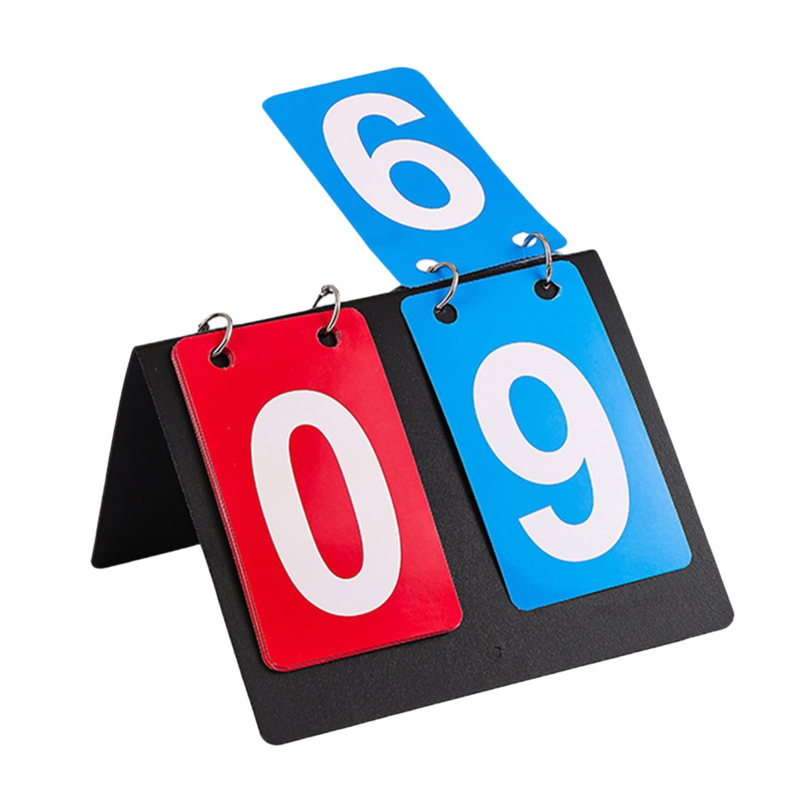 Magideal - Múltiple Número De Sustitución De Marcadores De Marcador De Deportes Múltiples Partitura De La Mesa Del Tablero De La Mesa Para Los Juegos Fútbol De T