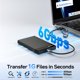 thumbnail image 2 of Gabinete para disco duro BENFEI de 2,5" SATA a USB 6 Gbps con UASP, 2 of 7