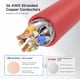 thumbnail image 5 of Cable Ethernet Matters Cat 6A blindado de 25 pies, rojo, 5 of 8