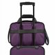 thumbnail image 5 of Juego de equipaje U.S. Traveler Rio Rugged Fabric Púrpura de 2 piezas, 5 of 9