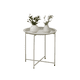 thumbnail image 1 of Mesa Lateral Auxiliar Metal 47x51cm Mesa Centro Gris, 1 of 3