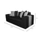 thumbnail image 4 of Sofa + 2 Puff Benjamin Gris negro, 4 of 6