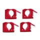 thumbnail image 4 of Kit De Montaje De Abrazadera De Goma De Liberación Rápida Genérica De 4 Piezas, Piezas Organizadoras De Herramientas, Color Rojo, 4 of 5