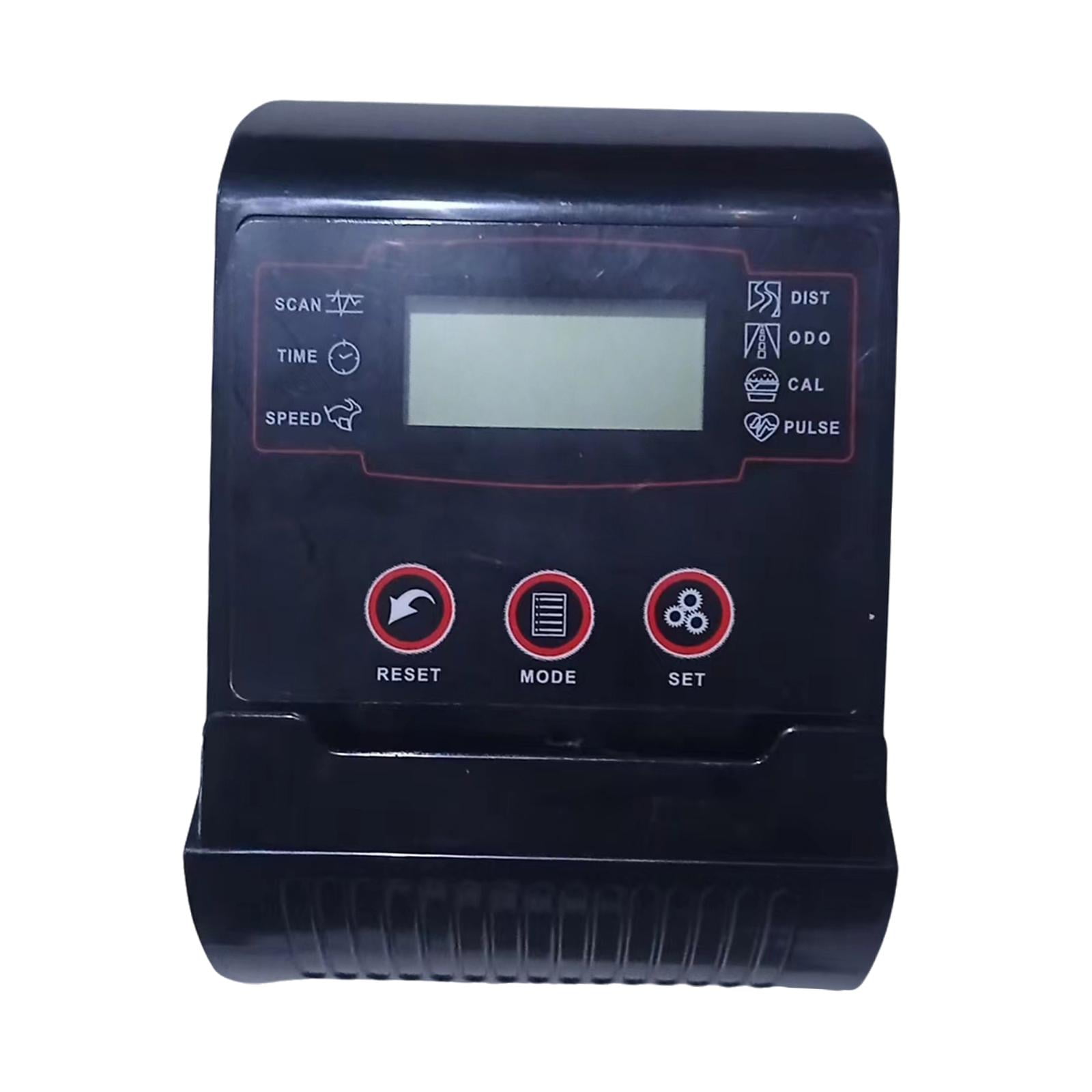 Magideal - Monitor Velocímetro Medidor De Frecuencia Cardíaca Digital Ejercicios Duradero Profesional Cinta De Correr Velocímetro Para Bicicleta Estática Máquina