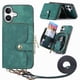 thumbnail image 3 of Funda Tipo Cartera con Correa Cruzada para iPhone 16 Protección Contra Golpes Verde, 3 of 6