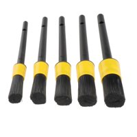 Ioensy - 5X Car Detailing Brush Set Limpiador Para Limpieza Interior Trim Exterior