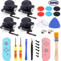 Kit De Reparación Joystick Aaronmei 4 Unidades Para Joy-Con Switch Y Switch Lite