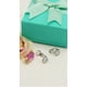 thumbnail image 2 of Aros Sin Perforacion corazon punto de luz chapado en plata, 2 of 3