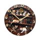 thumbnail image 1 of Reloj De Pared Colgante Con Dise?o De Gato, Moderno, Para Cafetería, Comedor, Restaurante, SX3, 30 Cm, 1 of 5