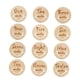 thumbnail image 4 of 12 Tarjetas De Madera De Hito Mensual Para Bebés Simples Grabadas Para Viaje De Embarazo StyleA, 4 of 5