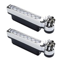 Ioensy - 2 Piezas De Luces Led Para Vehículos Con Energía Eólica Para Vehículos, Faros Delanteros Diurnos Para Automóviles, Color Blanco