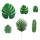 thumbnail image 2 of Tropical Grande Artificial Hojas De Palma Follaje Luau Fiesta Hawaiana Decoración 84 Uds, 2 of 5