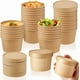 thumbnail image 1 of Pote Kraft Con Tapa 12oz (50 Unidades), 1 of 4