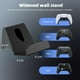 thumbnail image 5 of Soporte de pared para PS5 Slim con dos soportes para mandos y un gancho para auriculares, fijación con tornillos - Negro, 5 of 8