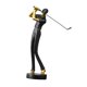 thumbnail image 1 of Figura De Golf, Regalo Decorativo Creativo Para El Hogar, Manualidades Para El Hogar, Regalo Para Amantes Del Golf, Color Negro B, 1 of 4