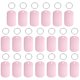 thumbnail image 1 of Uxcell Etiquetas de identificación para mascotas Etiqueta de perro personalizada Rectángulo con llavero 2 x 1.14 pulgadas Rosa 20 piezas, 1 of 7
